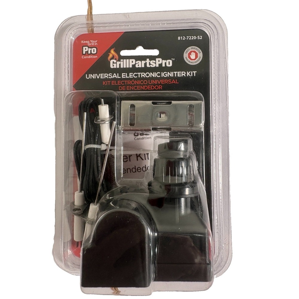 Brinkman GrillPartsPro 812-7221-S2 Universal Push Button Igniter Kit, New sealed